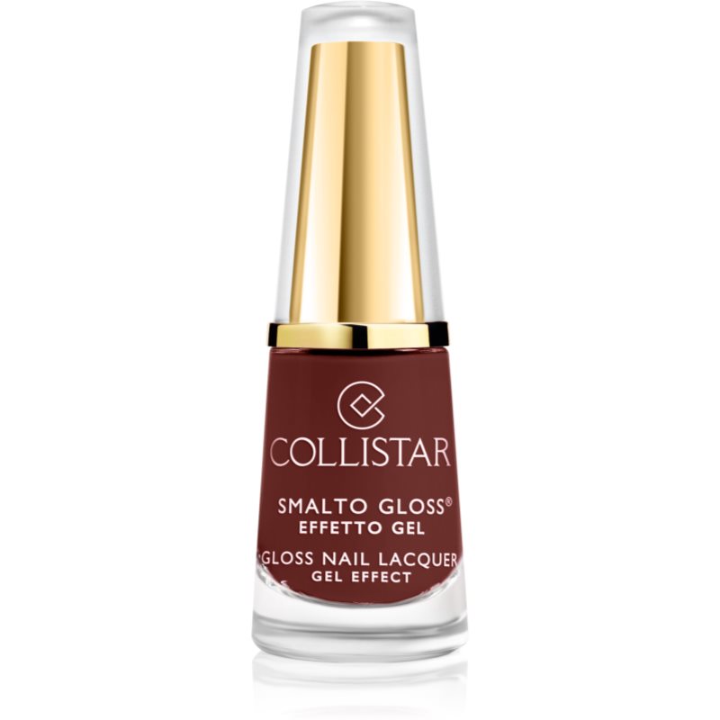Collistar Gloss Nail Lacquer Gel Effect verniz tom 583 Ruby Red 6 ml