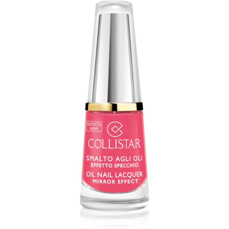 Collistar Oil Nail Lacquer лак за нокти  с олио цвят 306 Rosa Geranio 6 мл.
