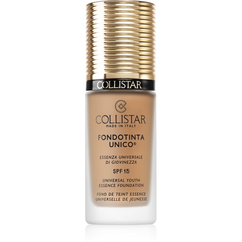 Collistar Unico Foundation maquillaje con efecto rejuvenecedor SPF 15 tono 3G Golden Beige 30 ml