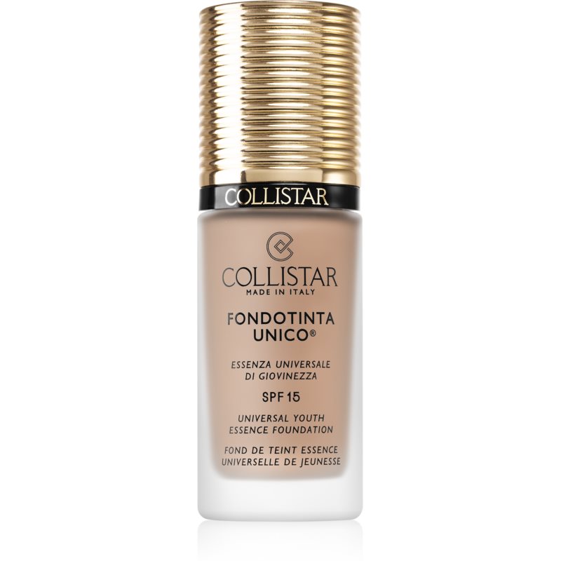 Collistar Unico Foundation fiatalító make-up SPF 15 árnyalat 4R Nude Rosé 30 ml