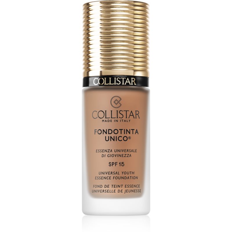 Collistar Unico Foundation fiatalító make-up SPF 15 árnyalat 6N Caramel 30 ml