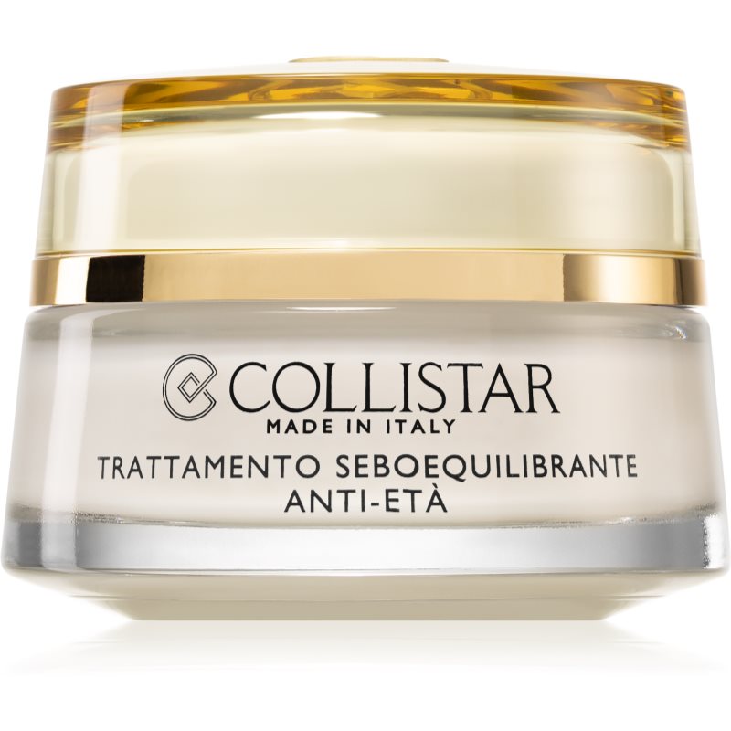 Collistar Special Combination And Oily Skins Sebum-Balancing Anti-Age Treatment fiatalító krém a faggyútermelés szabályozására 50 ml