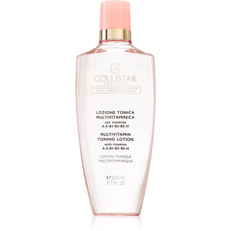 Collistar Special Normal and Dry Skins Multivitamin Toning Lotion тоник за лице за нормална към суха кожа 200 мл.