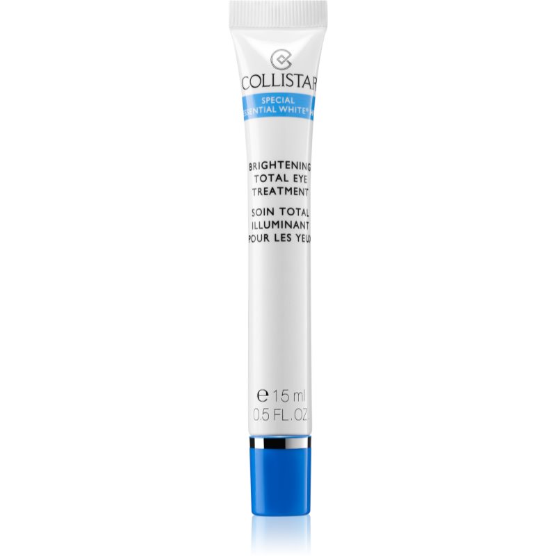 Collistar Special Essential White® HP Brightening Total Eye Treatment озаряващ крем за околоочната зона против отоци и тъмни кръгове 15 мл.