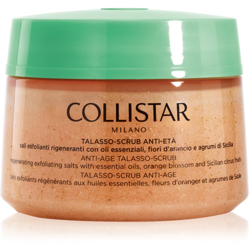 Collistar Special Perfect Body Anti-Age Talasso-Scrub sal regenerador exfoliante contra envelhecimento da pele 700 g