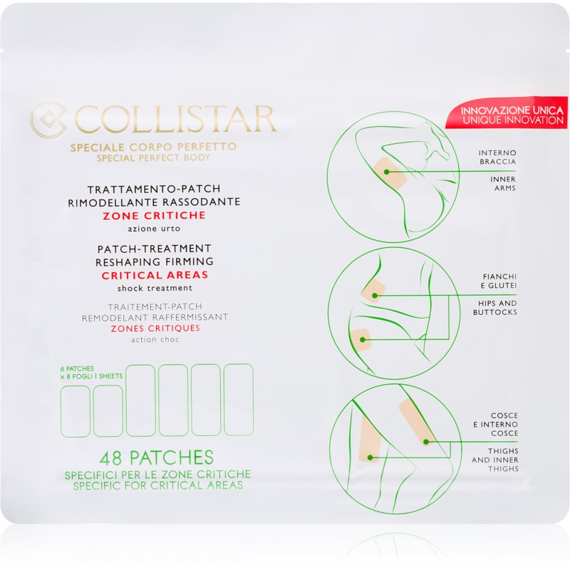 Collistar Special Perfect Body Patch-Treatment Reshaping Firming Critical Areas obliži za preoblikovanje za problematične predele 48 kos