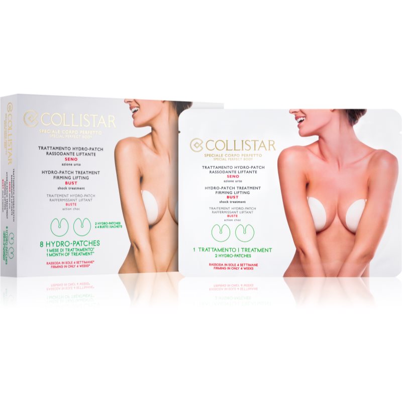 Collistar Special Perfect Body Hydro-Patch Treatment Firming Liftinf Bust mascarilla hidratante para pechos 2 x 4 ud