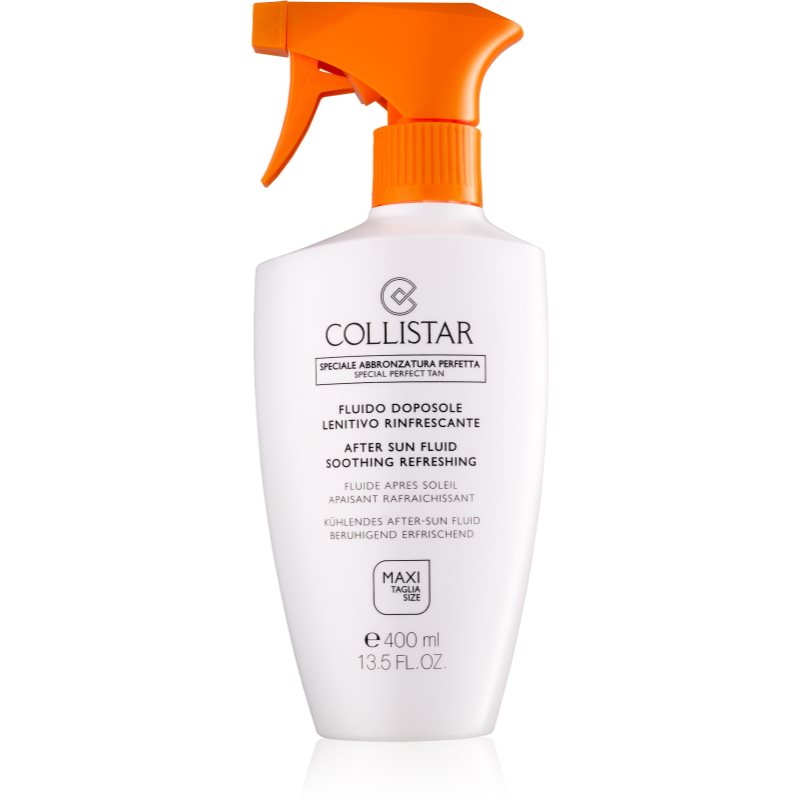 Collistar Special Perfect Tan After Sun Fluid Soothing Refreshing успокояващ флуид за тяло след слънчеви бани 400 мл.