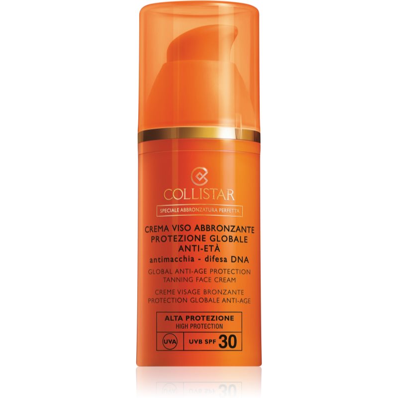 Collistar Special Perfect Tan Global Anti-Age Protection Tanning Face Cream Sonnencreme gegen Hautalterung SPF 30 50 ml