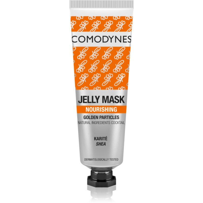 Comodynes Jelly Mask Golden Particles odżywcza maska żelowa 30 ml