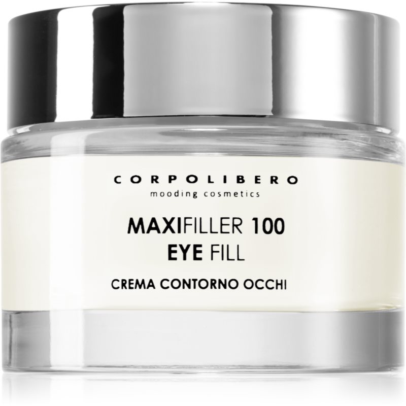 Corpolibero Maxfiller 100 Eyefill krema proti gubam za predel okoli oči za redukcijo oteklin in temnih kolobarjev 30 ml