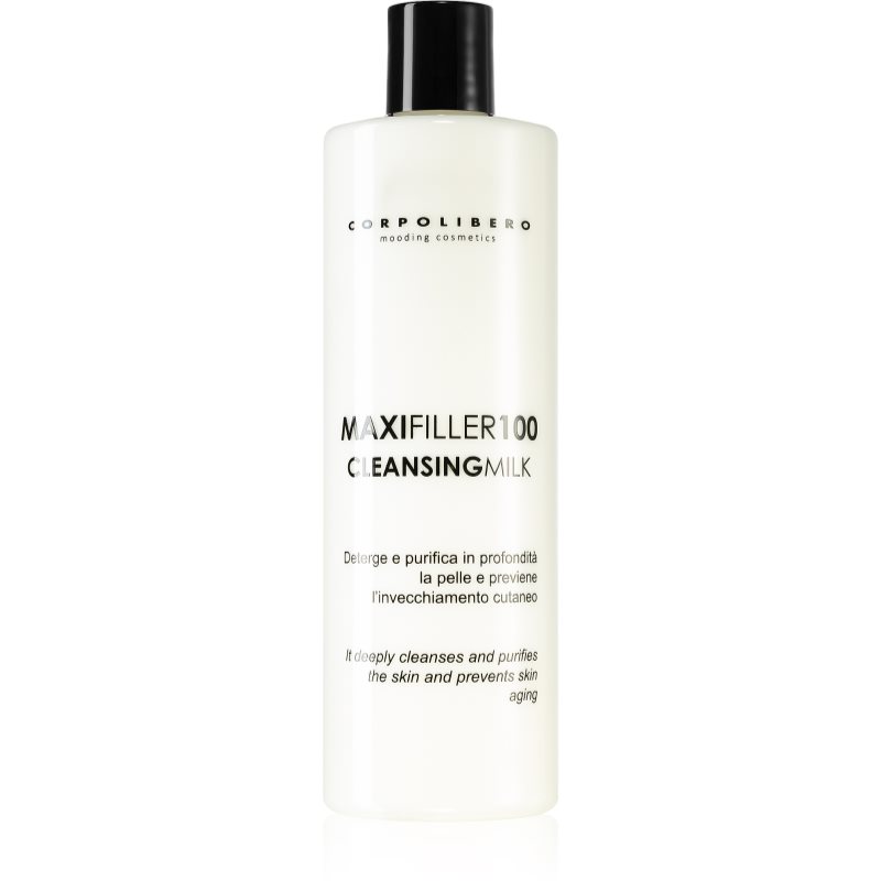 Corpolibero Maxfiller 100 Cleansing Milk čistilni losjon za obraz proti staranju kože 400 ml