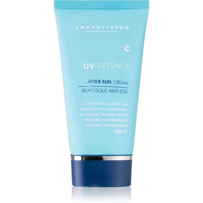 Corpolibero UV-Defence Aftersun Cream хидратираща грижа след слънчеви бани с подхранващ ефект 150 мл.