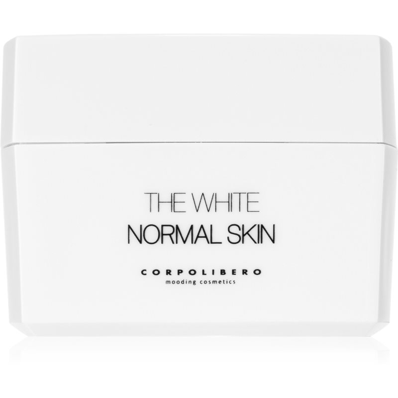 Corpolibero The White Normal Skin crema limpiadora hidratante para pieles normales 50 ml