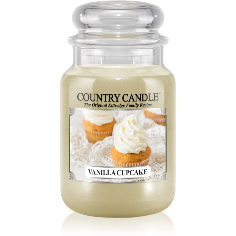 Country Candle Vanilla Cupcake ароматна свещ 652 гр.