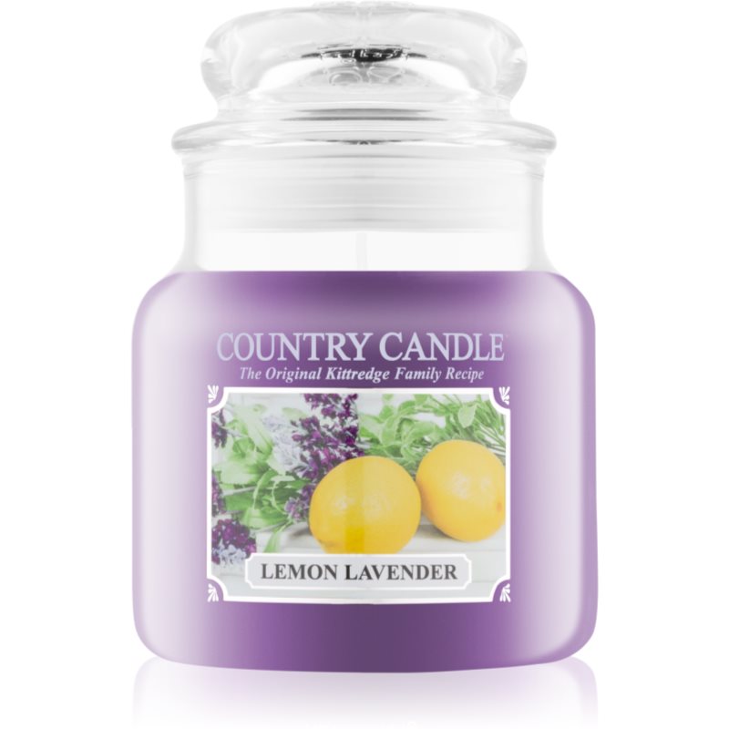 Country Candle Lemon Lavender vela perfumada 453 g