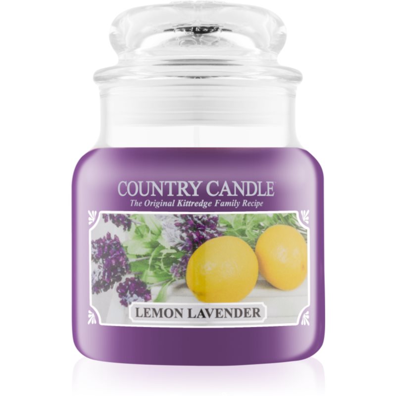Country Candle Lemon Lavender vela perfumada 104 g