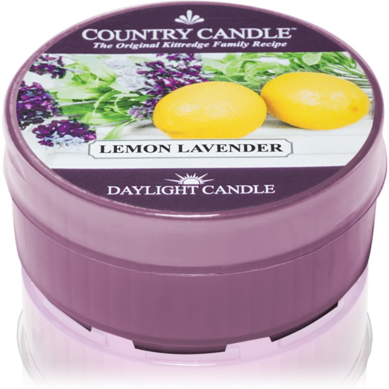 Country Candle Lemon Lavender vela do chá 42 g