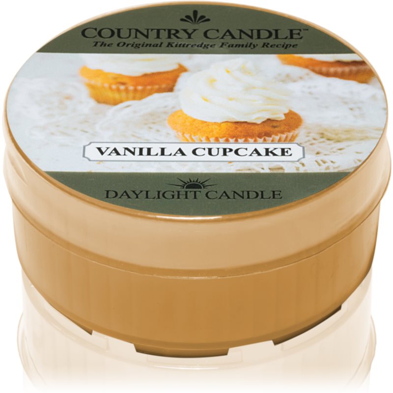 Country Candle Vanilla Cupcake vela do chá 42 g