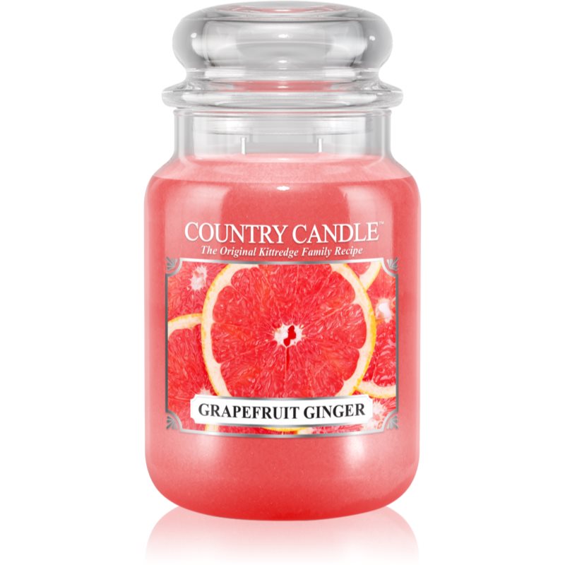 Country Candle Grapefruit Ginger vela perfumada 652 g