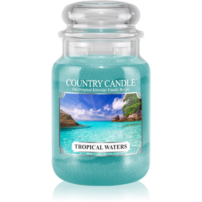 Country Candle Tropical Waters vela perfumada 680 g