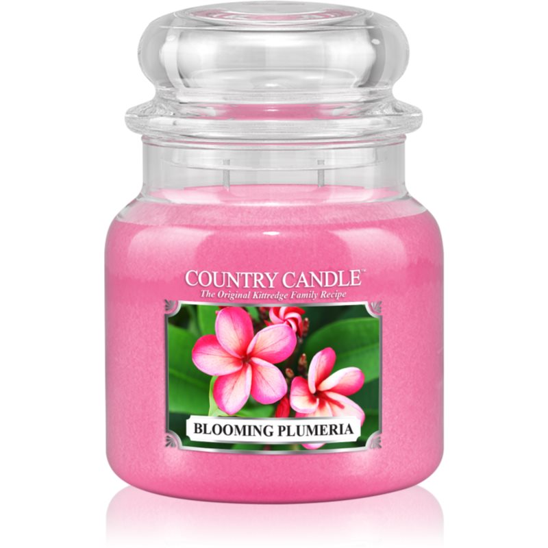Country Candle Blooming Plumeria dišeča sveča 453 g