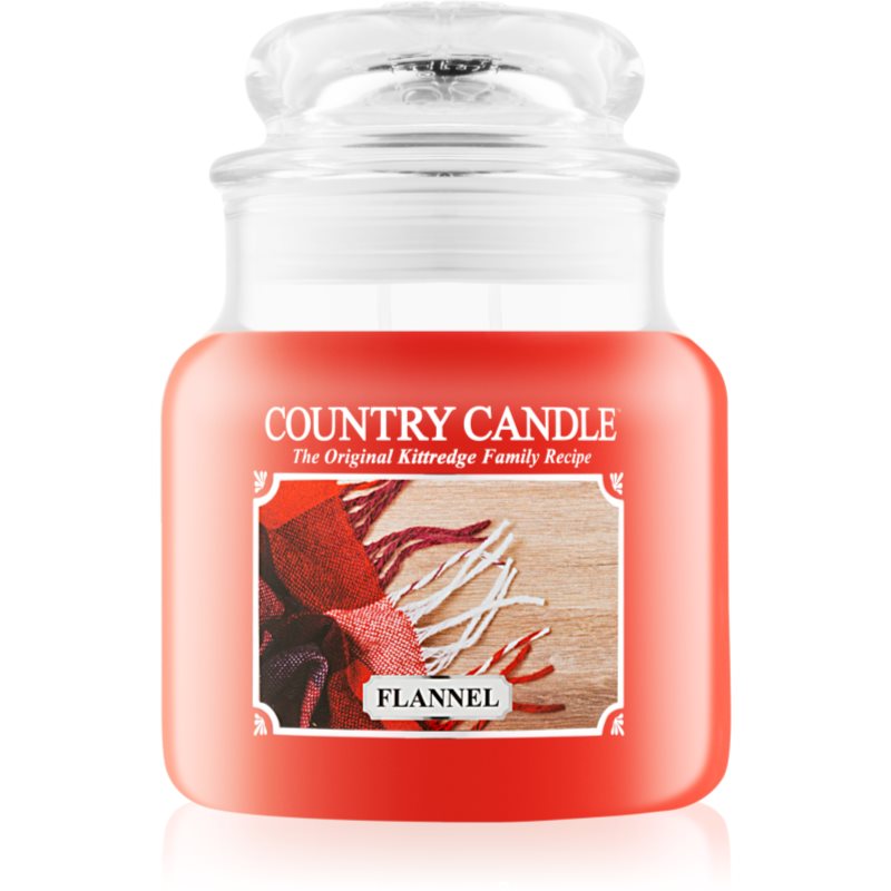 Country Candle Flannel dišeča sveča 453 g