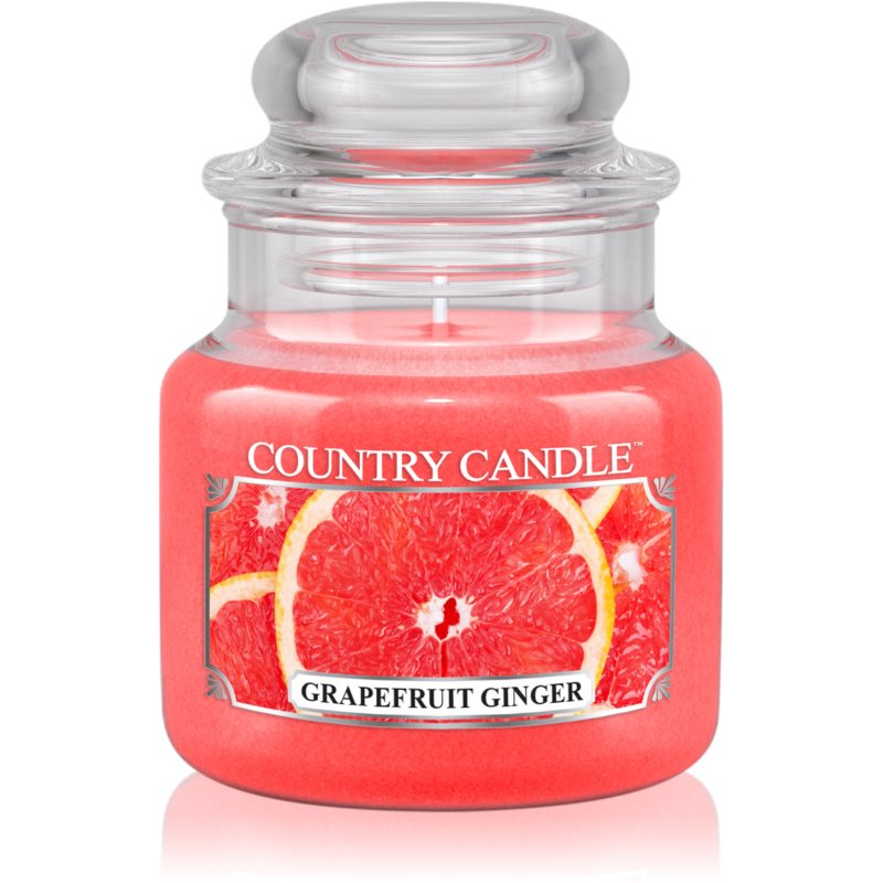 Country Candle Grapefruit Ginger vela perfumada 104 g
