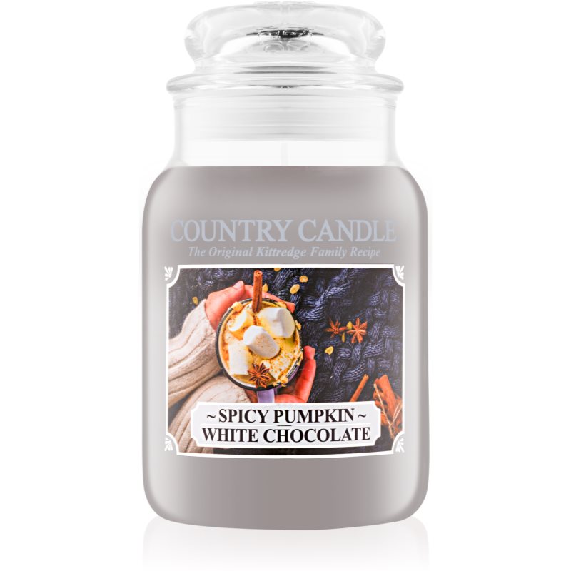 Country Candle Spicy Pumpkin White Chocolate 652 гр.