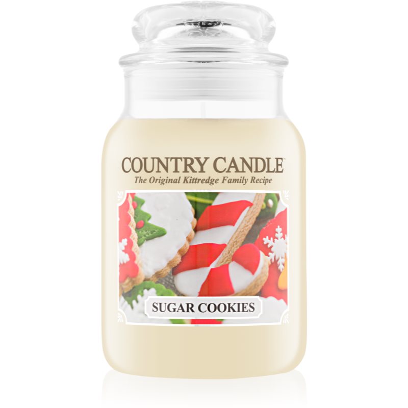 Country Candle Sugar Cookies vela perfumada 652 g