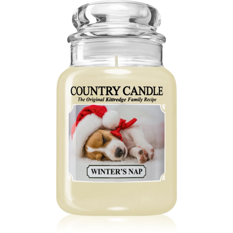 Country Candle Winter’s Nap dišeča sveča 652 g