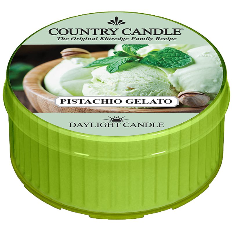 Country Candle Pistachio Gelato vela do chá 42 g
