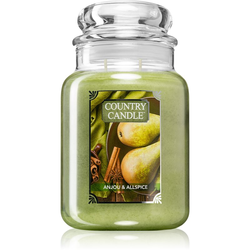 Country Candle Anjou & Allspice illatos gyertya nagy 652 g