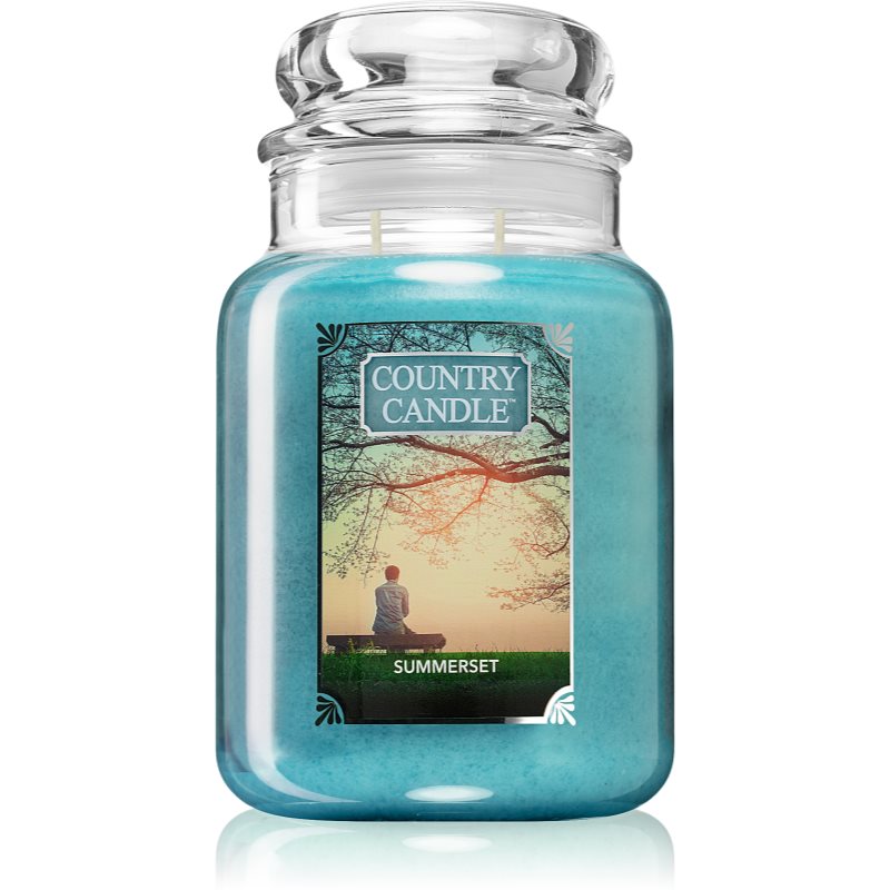 Country Candle Summerset ароматна свещ голяма 652 гр.