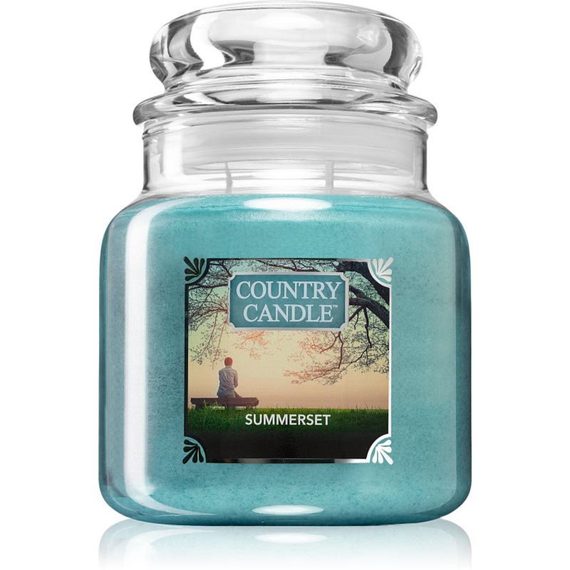 Country Candle Summerset ароматна свещ среден 453 гр.