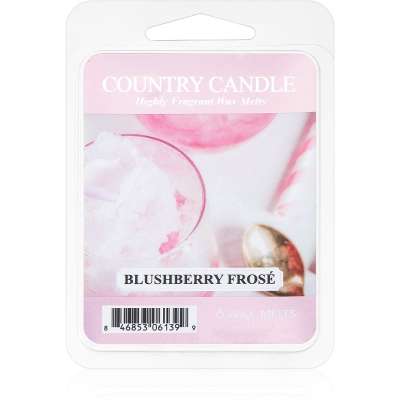 Country Candle Blushberry Frosé illatos viasz aromalámpába 64 g