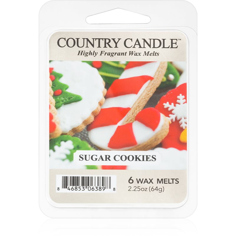 Country Candle Sugar Cookies восък за арома-лампа 64 гр.