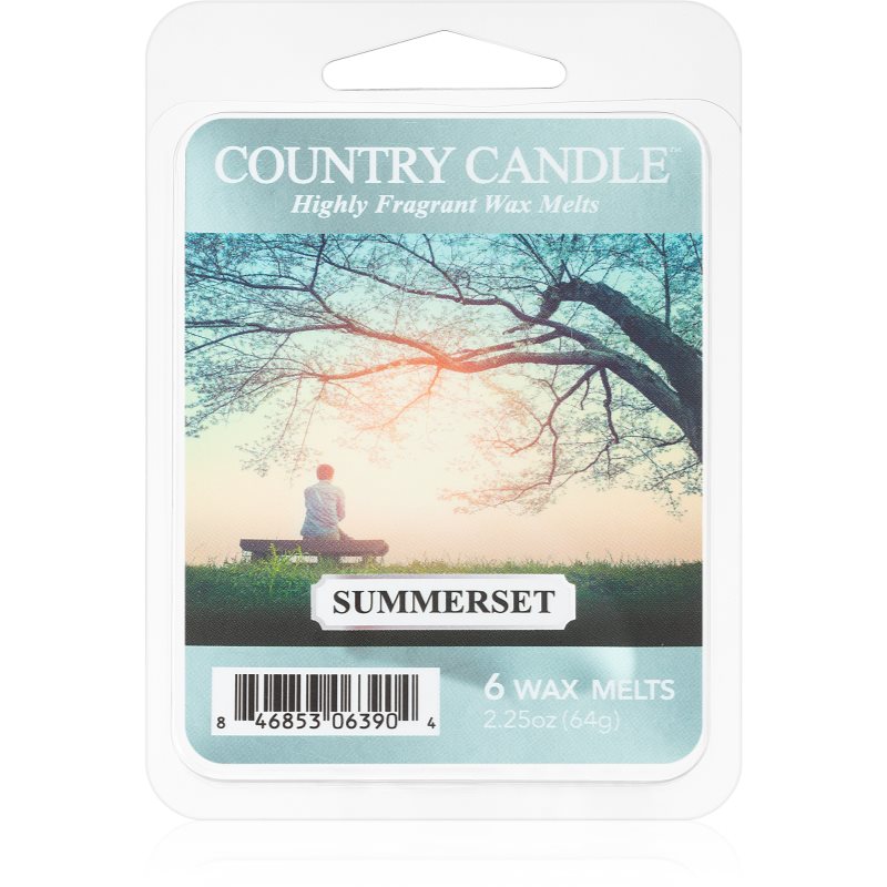 Country Candle Summerset vosek za aroma lučko 64 g