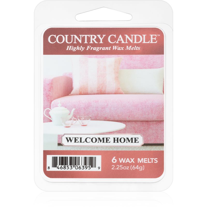 Country Candle Welcome Home vosek za aroma lučko 64 g