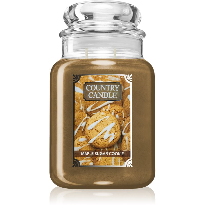 Country Candle Maple Sugar & Cookie vela perfumada 680 g