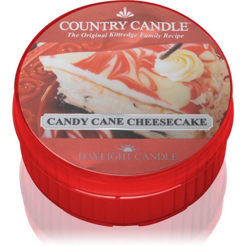 Country Candle Candy Cane Cheescake świeczka typu tealight 42 g