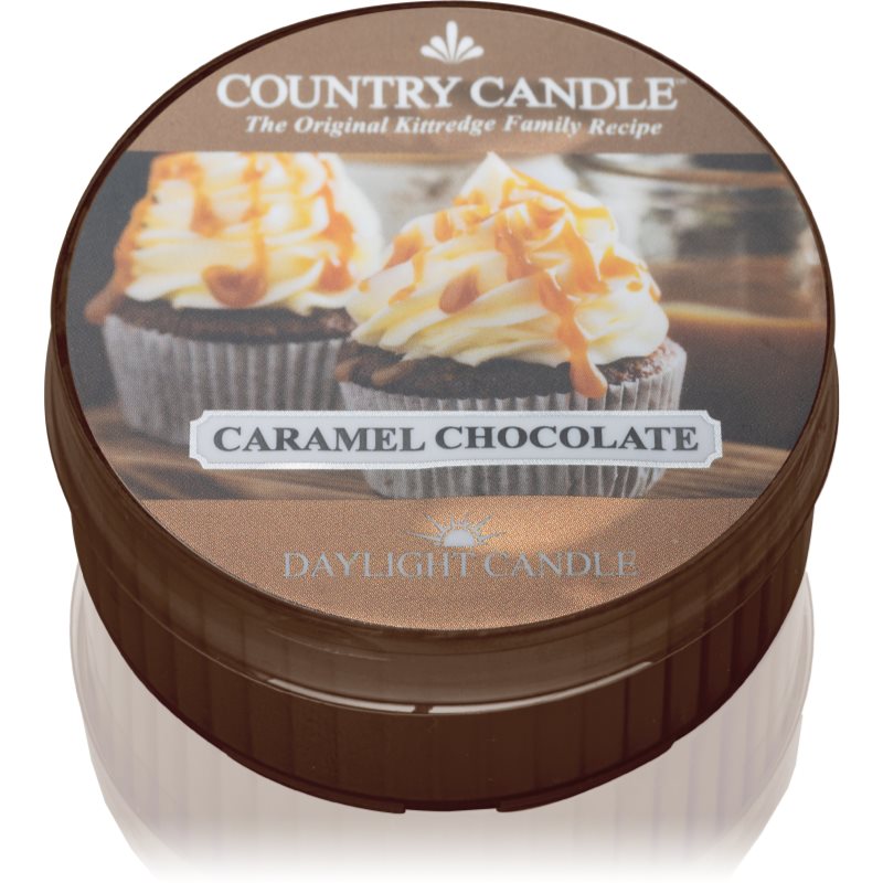 Country Candle Caramel Chocolate čajová svíčka 42 g