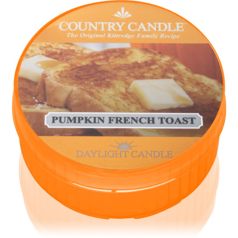 Country Candle Pumpkin & French Toast vela de té 42 g