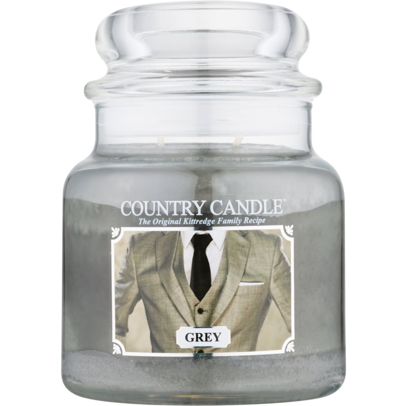 Country Candle Grey dišeča sveča 453 g