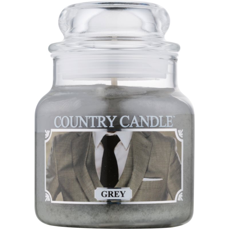 Country Candle Grey ароматна свещ 104 гр.
