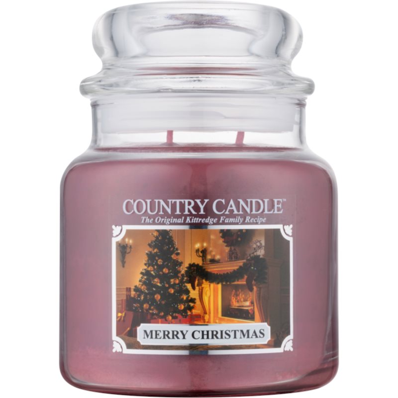 Country Candle Merry Christmas vela perfumada 453 g