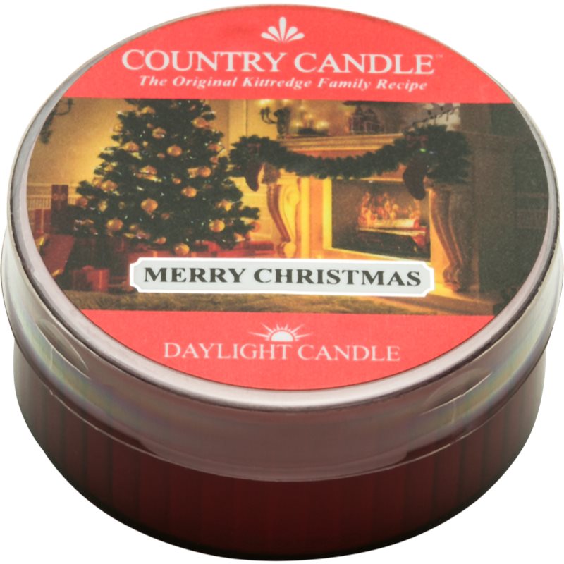 Country Candle Merry Christmas čajna sveča 42 g