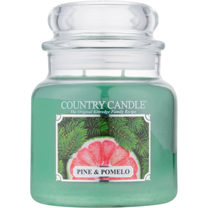 Country Candle Pine & Pomelo ароматна свещ 453 гр.