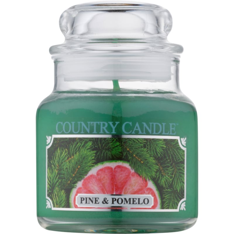 Country Candle Pine & Pomelo ароматна свещ 104 гр.