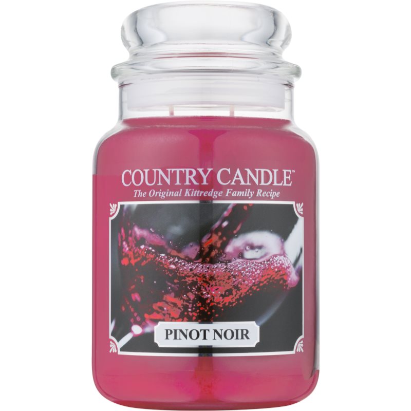Country Candle Pinot Noir vela perfumada 652 g